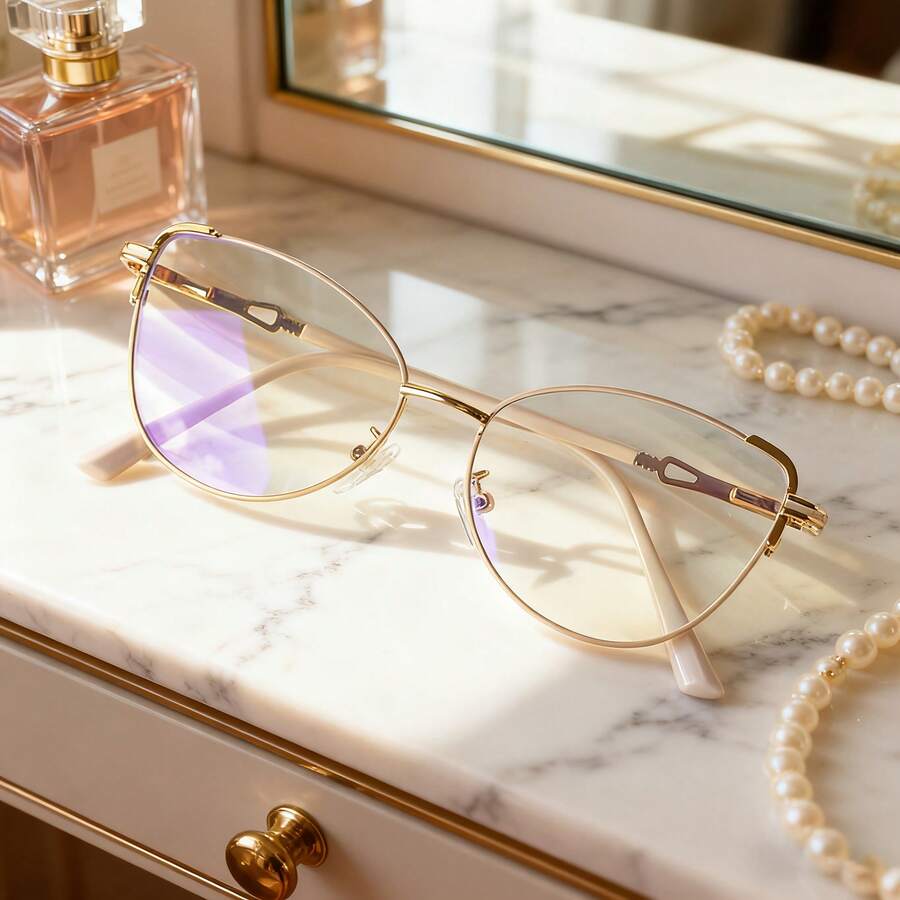 女性用高級キャットアイフラットミラーファッションデイリーユー - Sunglasses Cat Eye のレビューと価格