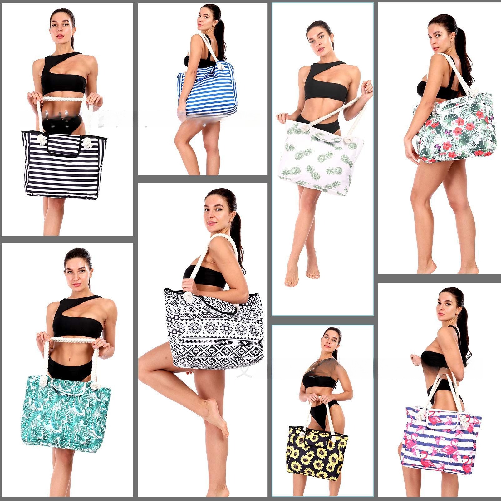 XLHW 大容量多機能ハンドバッグ旅行ビーチバッグベストセラ - Tote Bag Beach のレビューと価格