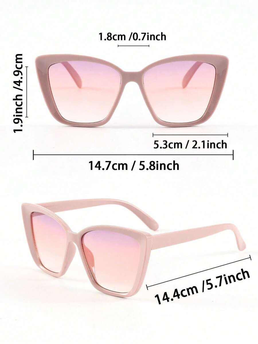 3/4 個女性キャットアイフレーム繊細なパーソナライズされた - Sunglasses Cat Eye のレビューと価格
