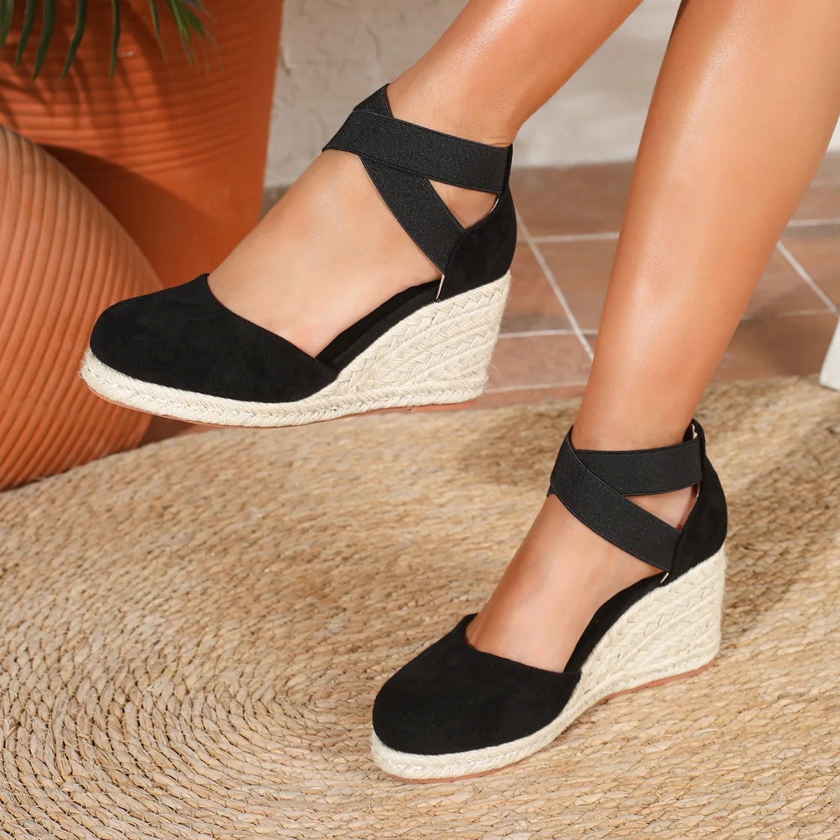 カバートゥ レディース エスパドリーユ ウェッジ サンダル  - Wedge Espadrille Women のレビューと価格