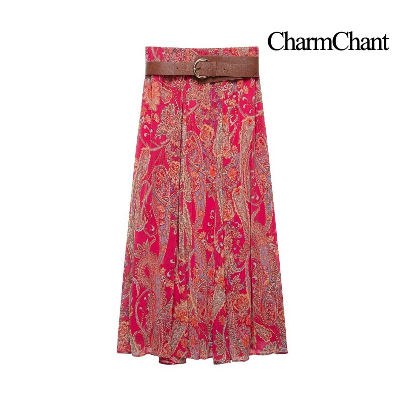 CHARMCHANT レディース ペイズリープリント ホルタ - Romper Floral Print のレビューと価格