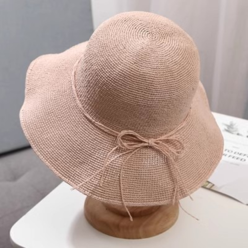 2025年新作 紙ストロー素材のつば広サンハット レディース - Hat Floppy Wide のレビューと価格