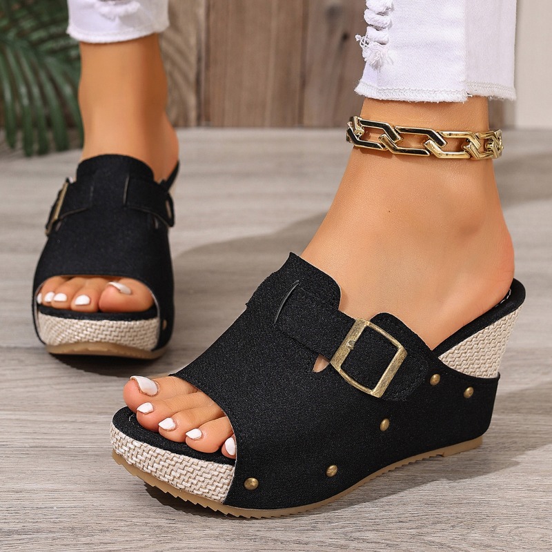 夏用エスパドリーユ レディース プラットフォーム ウェッジス - Wedge Espadrille Women のレビューと価格
