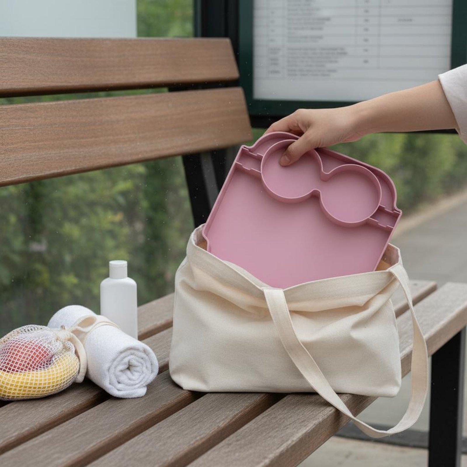 ビーチバッグトレイ 軽量トートバッグトレイインサート収納アク - Tote Bag Beach のレビューと価格