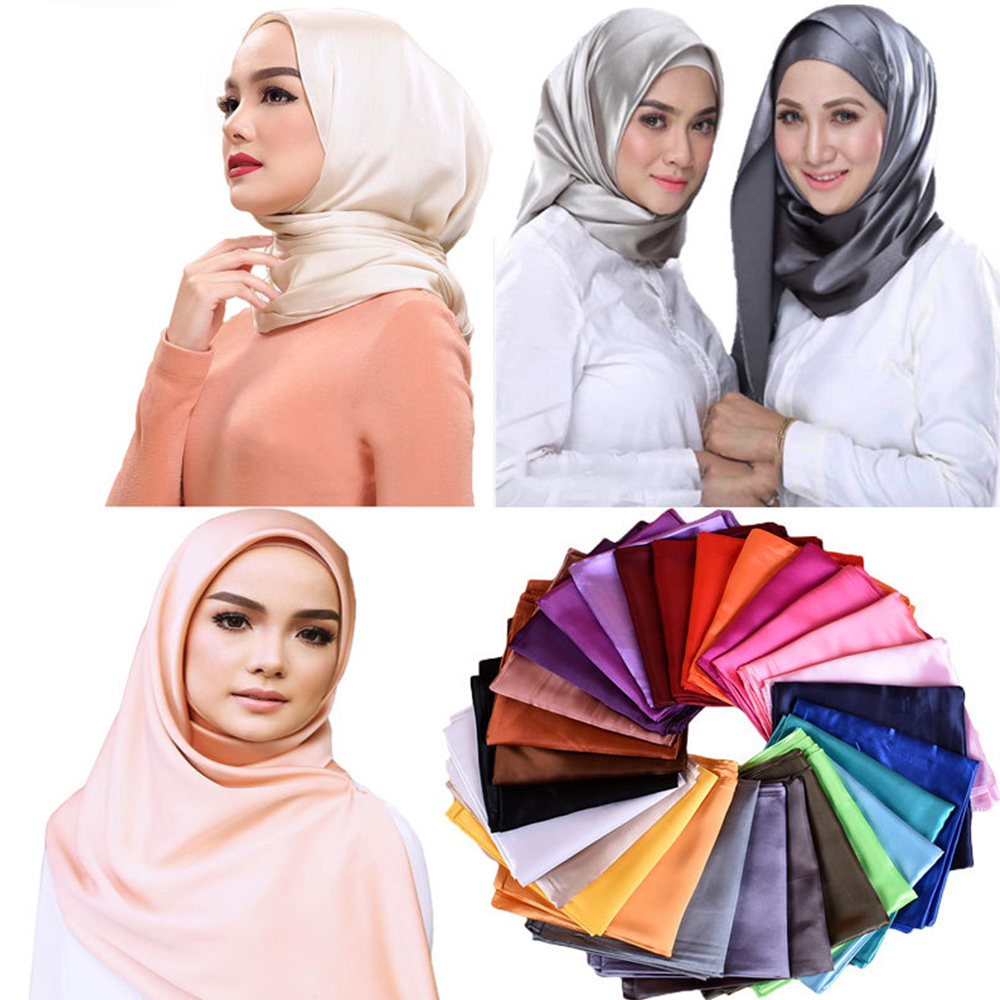 女性のスカーフシルク真新しいソフト軽量バンダナヘッドスカーフ - Headband Summer Knit のレビューと価格